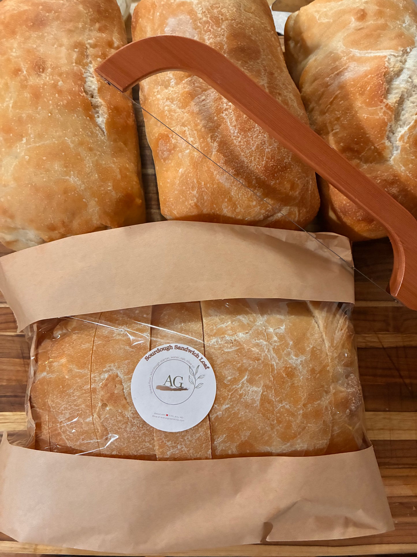 Sourdough Sandwich Loaf